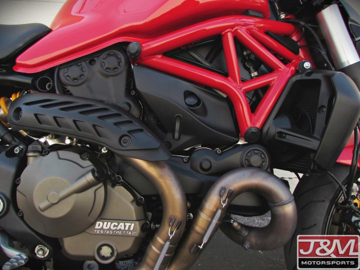 año 2015 Did 520zvm-x g&g íNiet cadenas frase acero Ducati 821 monstruos stripe