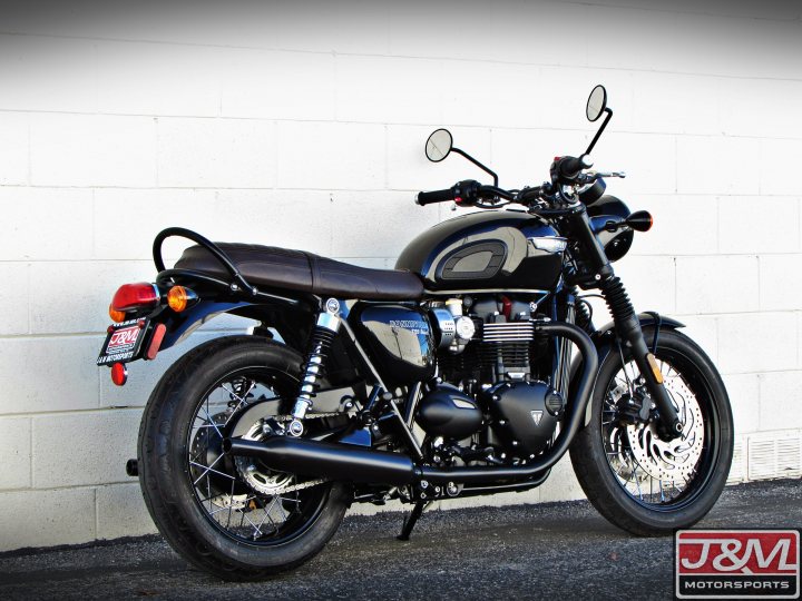 2017 triumph bonneville t120 black for sale