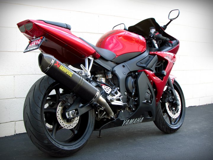 Yamaha on sale r6s 2007